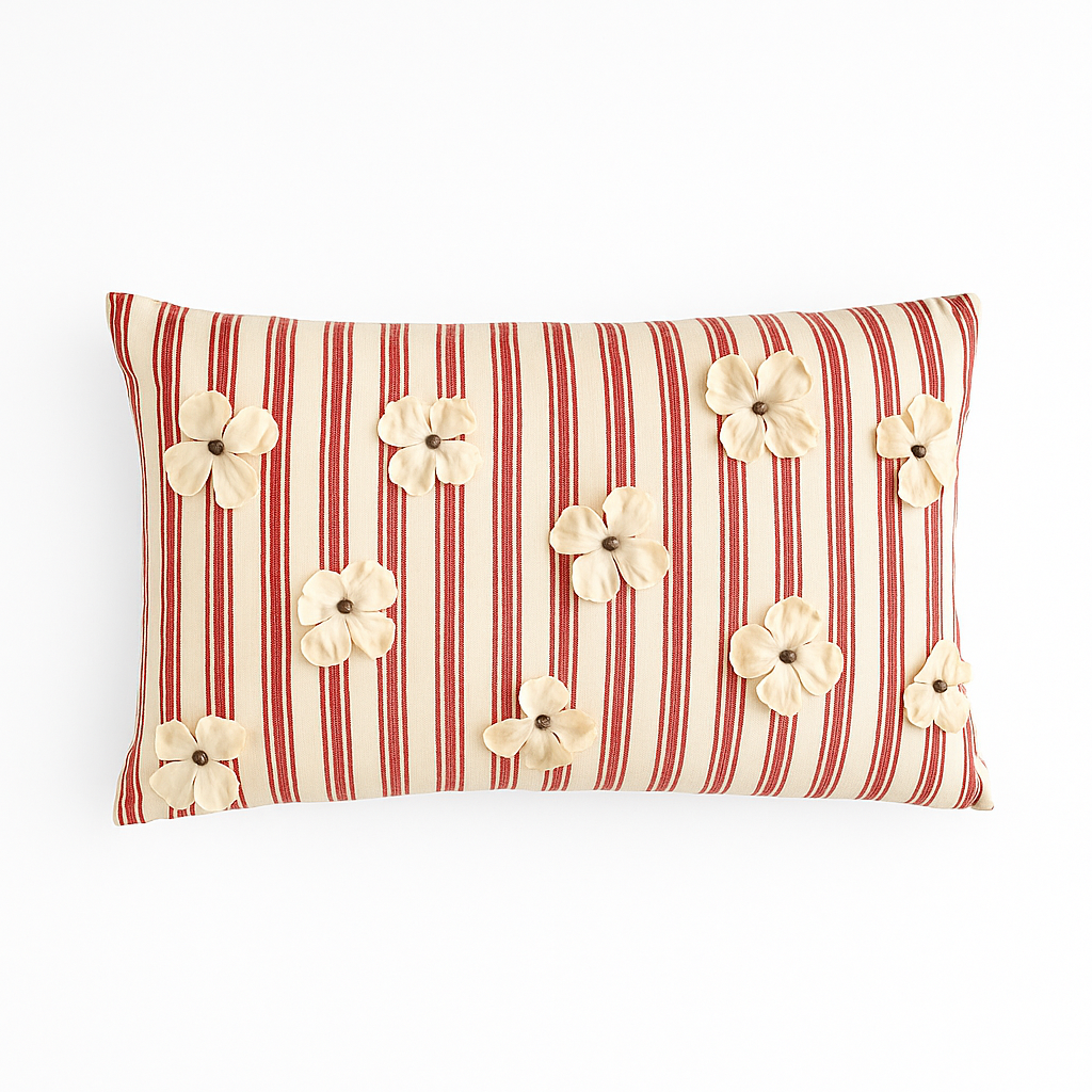 Flower Farm Lumbar Pillow